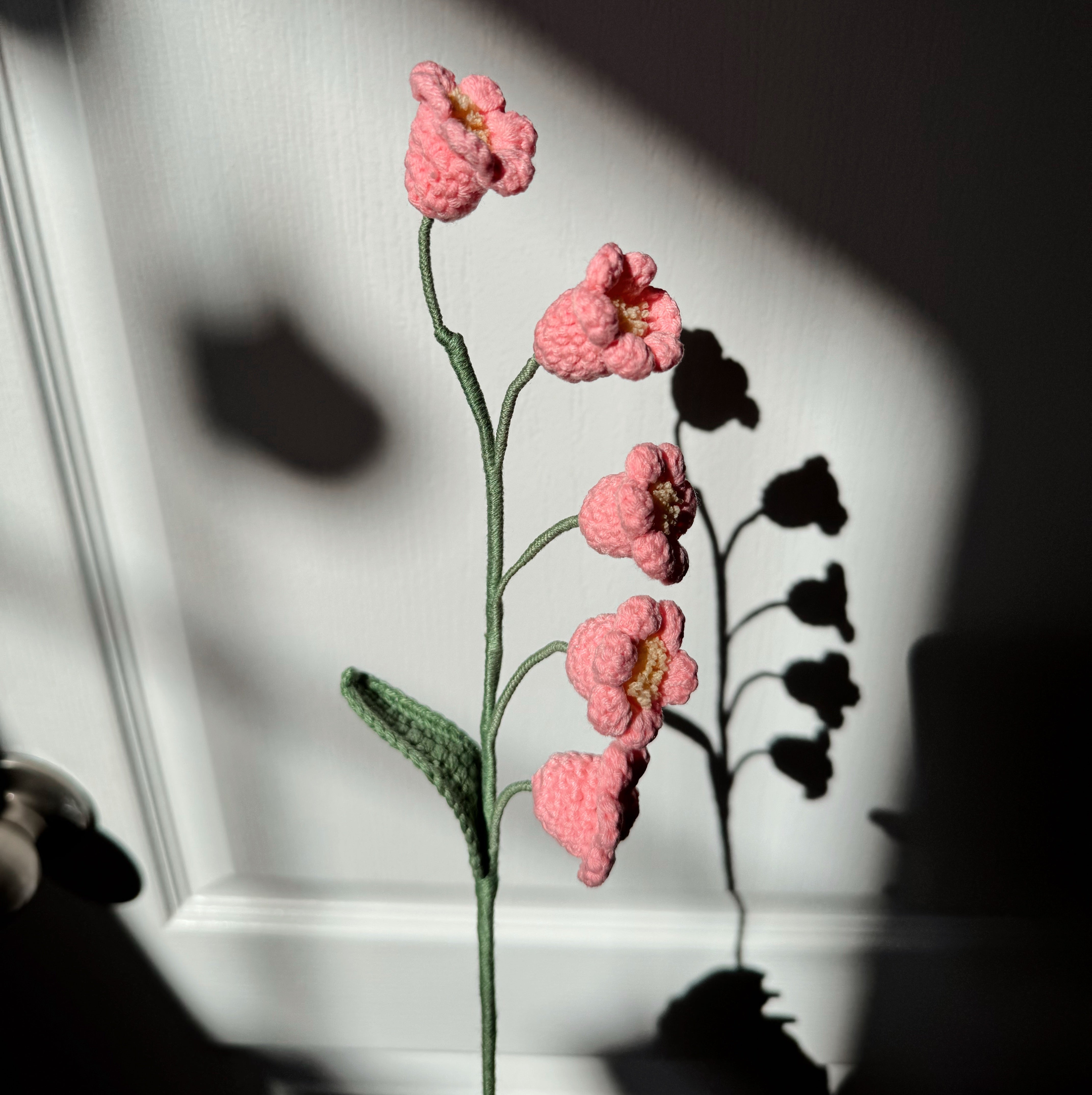 Pink Lily of the Valley – Knit The Duck