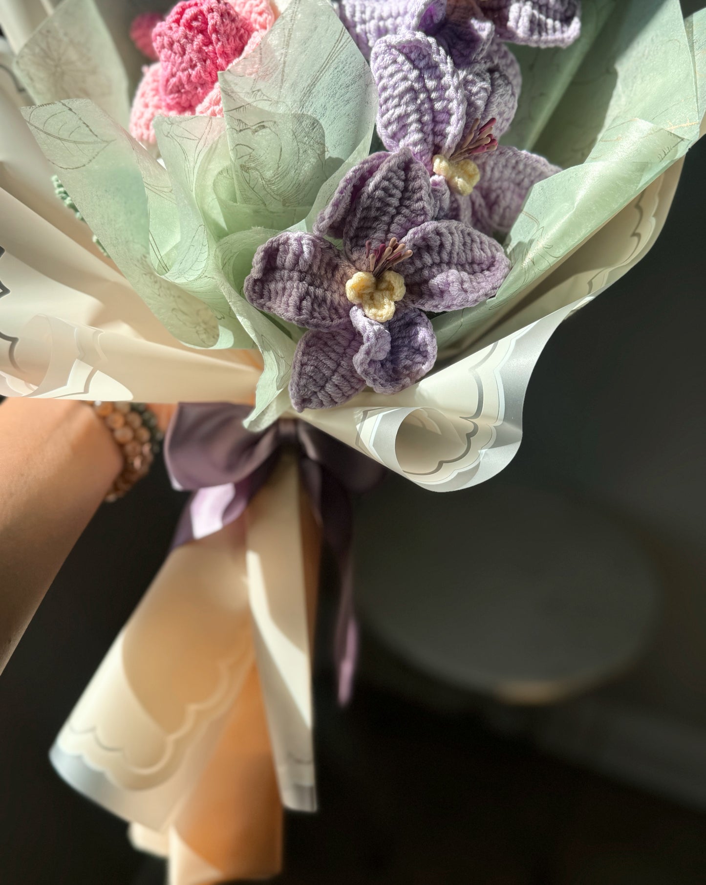 Enchanted Orchid Rose Bouquet