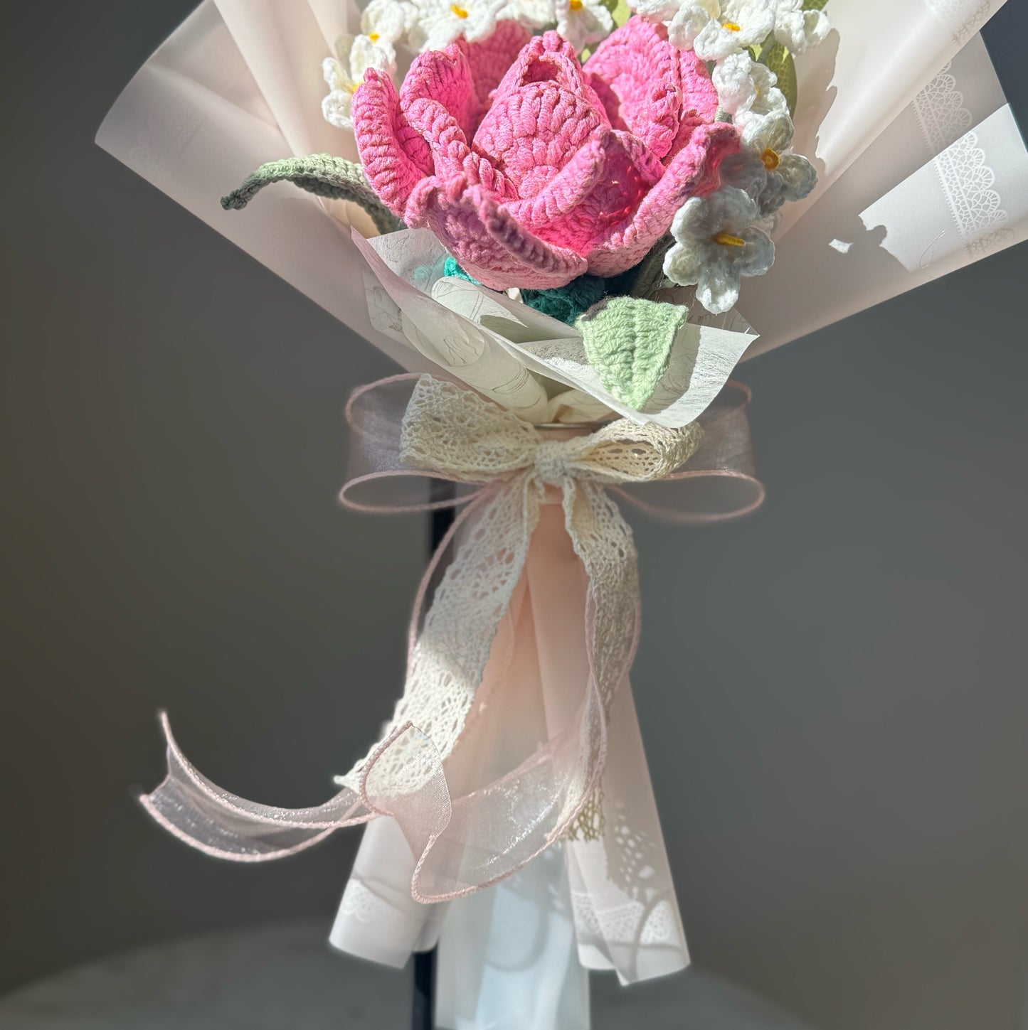 Rose & Gypsophila Grace