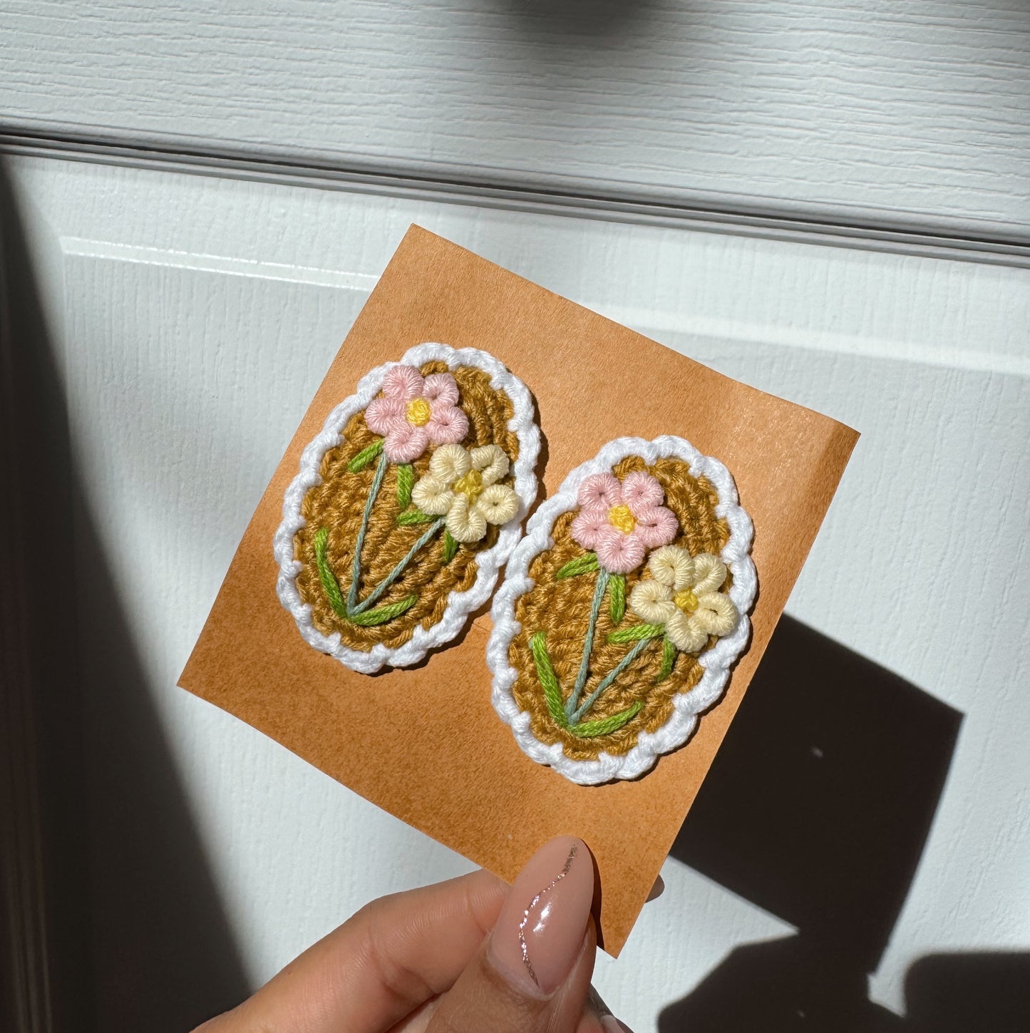 Floral Hair Clips