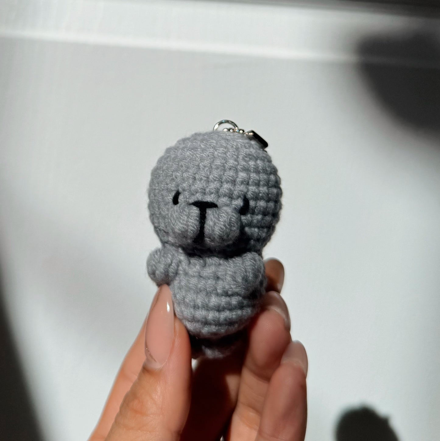 Gray Seal Keychain