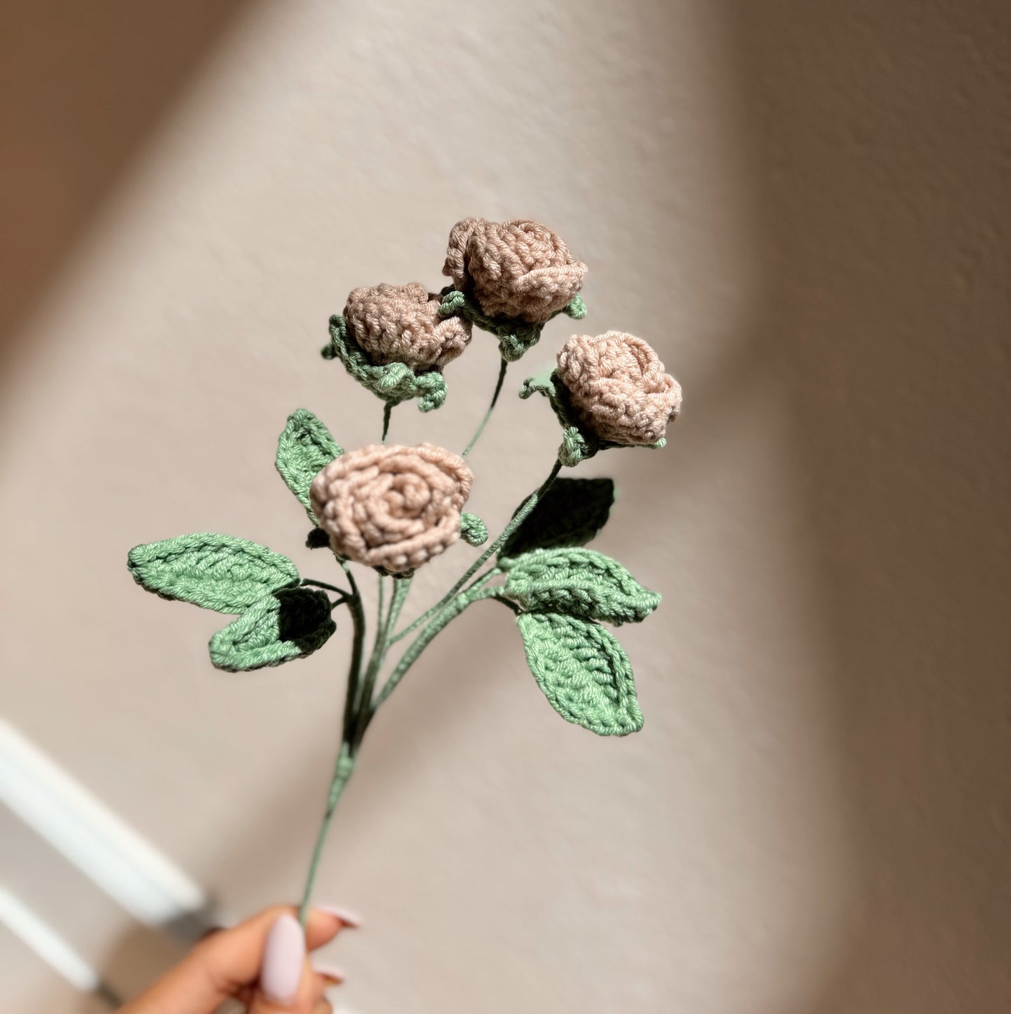 NEUTRAL ROSE BRANCH