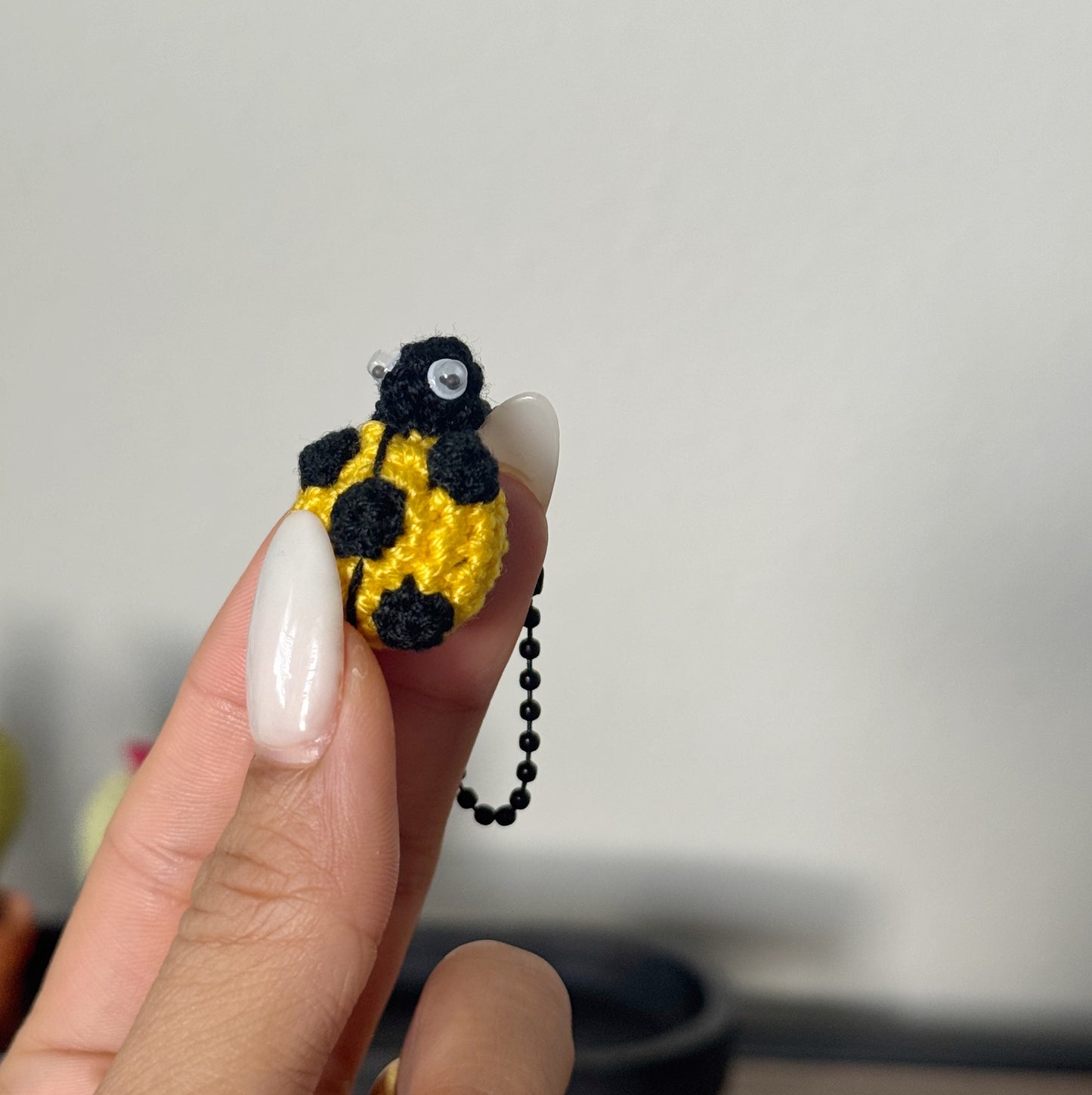 Ladybug keychain
