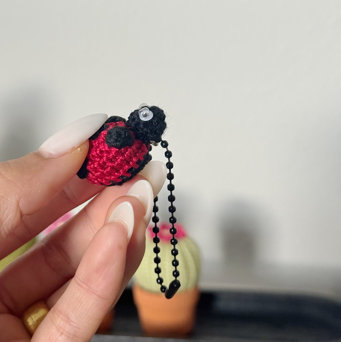 Ladybug keychain