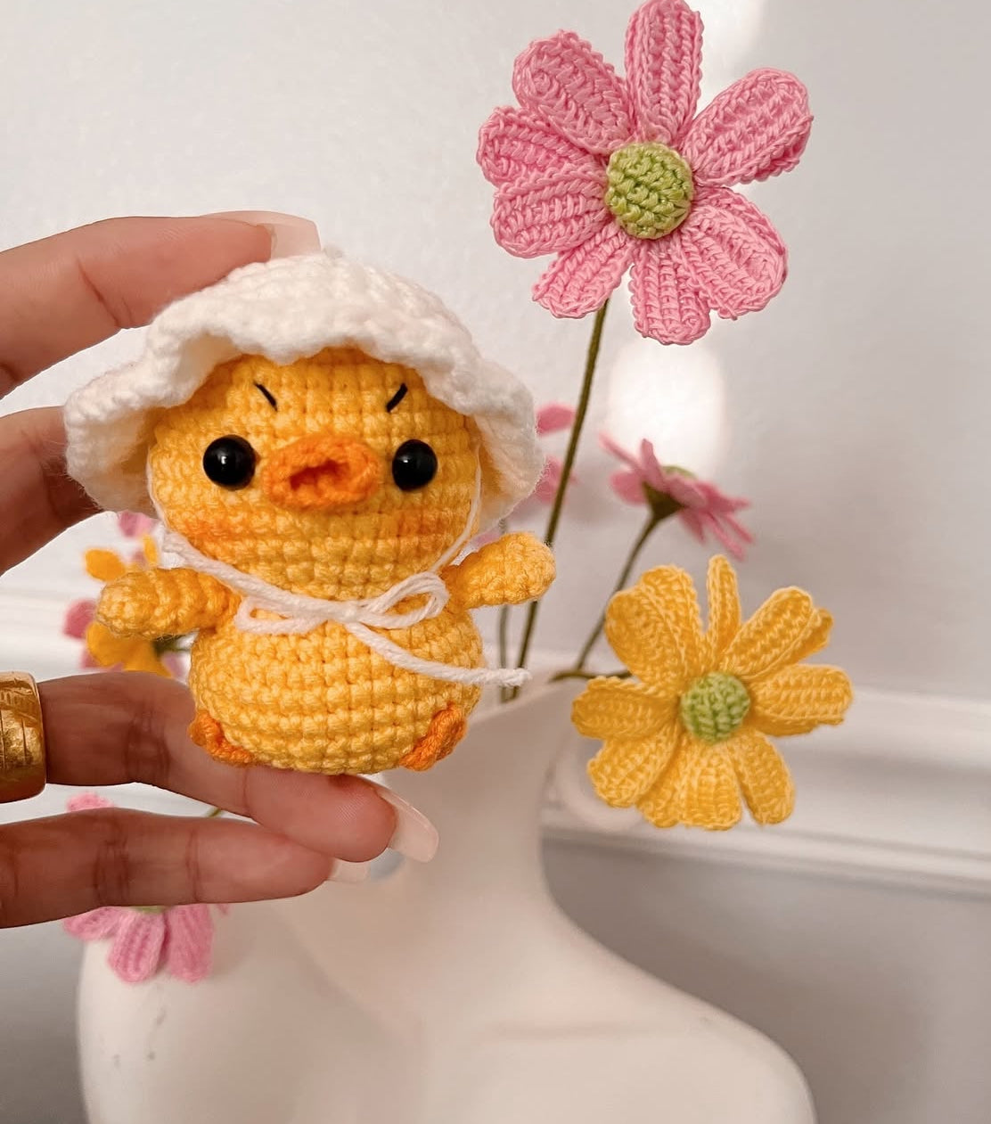 Angry Duckling keychain