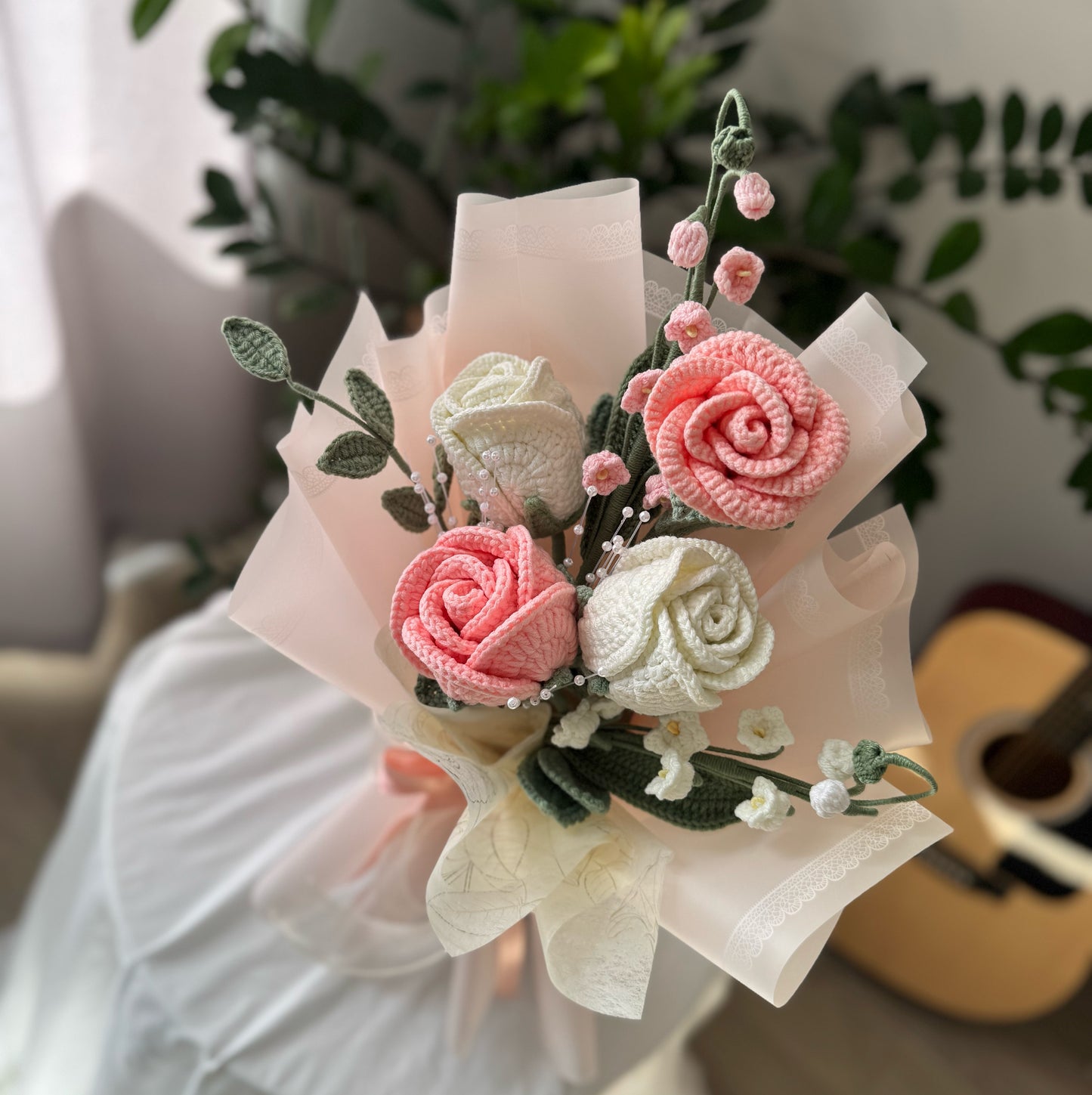 Blush & Ivory Everlasting Rose Keepsake