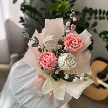 Blush & Ivory Everlasting Rose Keepsake