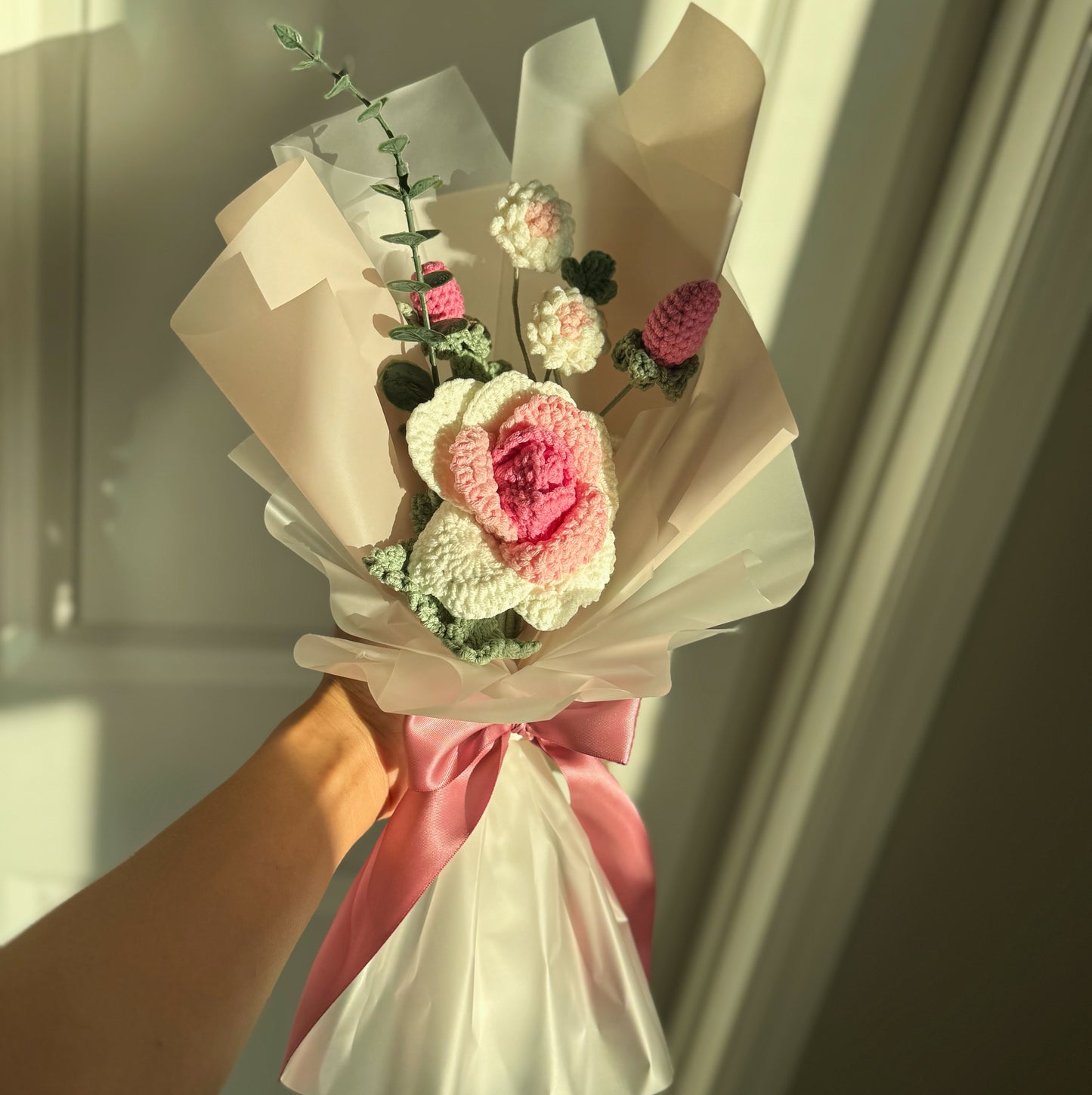 Clover Kissed Rose Blossom