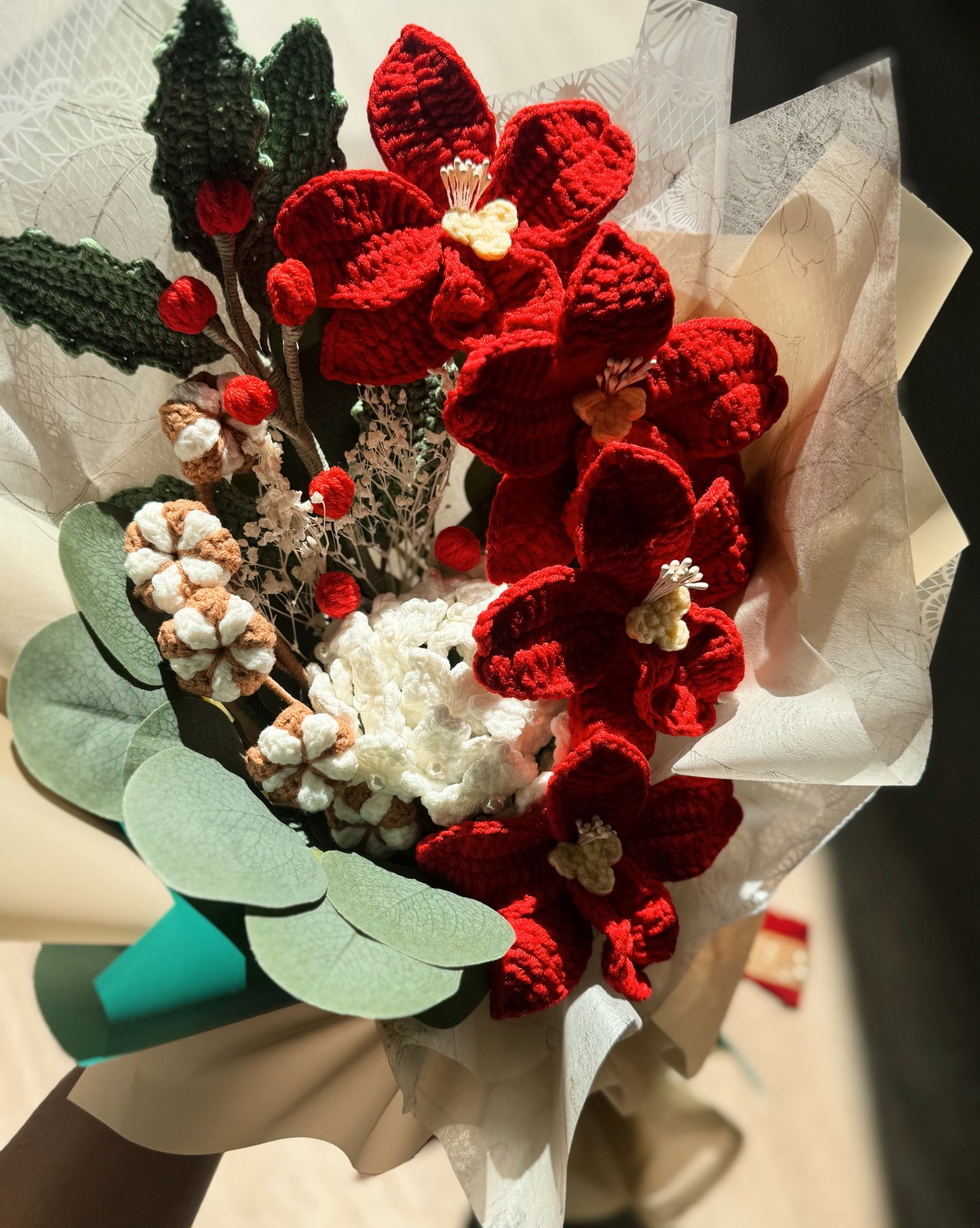 Holiday Orchid Charm