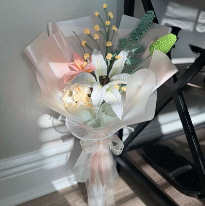 Sunlit Lily – capturing the warmth and elegance of the lilies