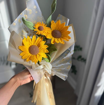 Golden Hour Sunflowers