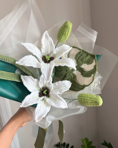 Classic White Lily Garden