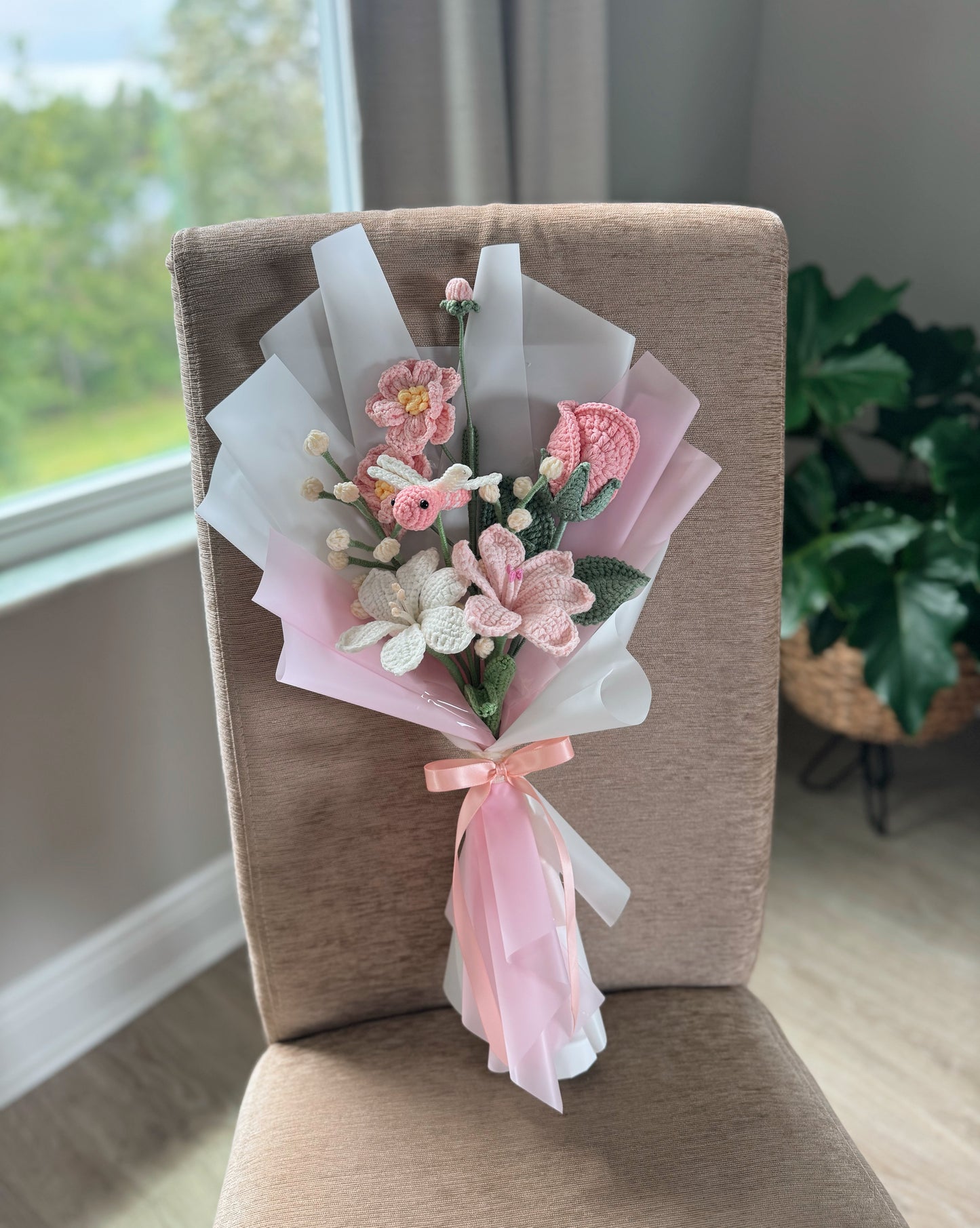 Dragonfly in Bloom – Blush Edition