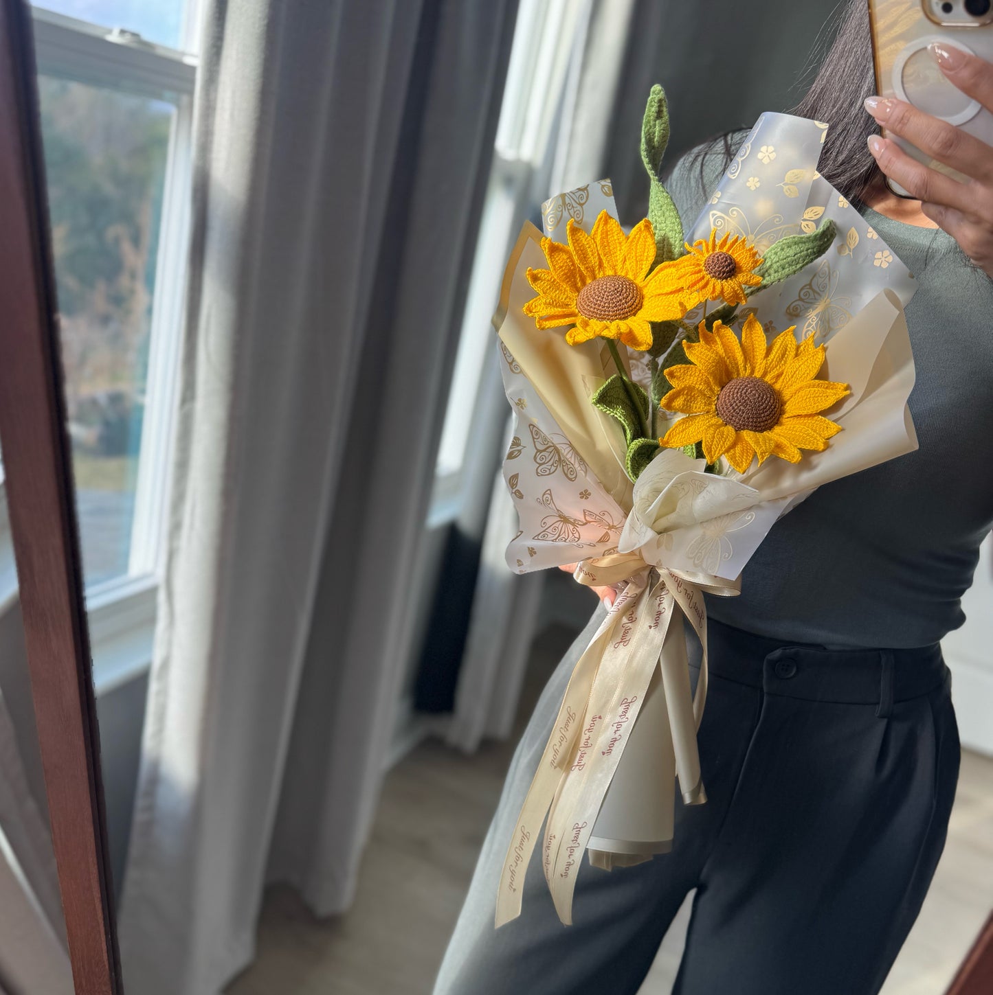 Golden Hour Sunflowers