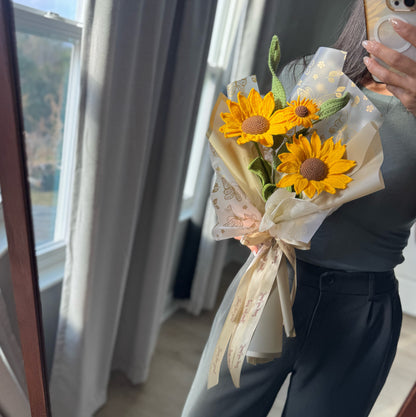 Golden Hour Sunflowers