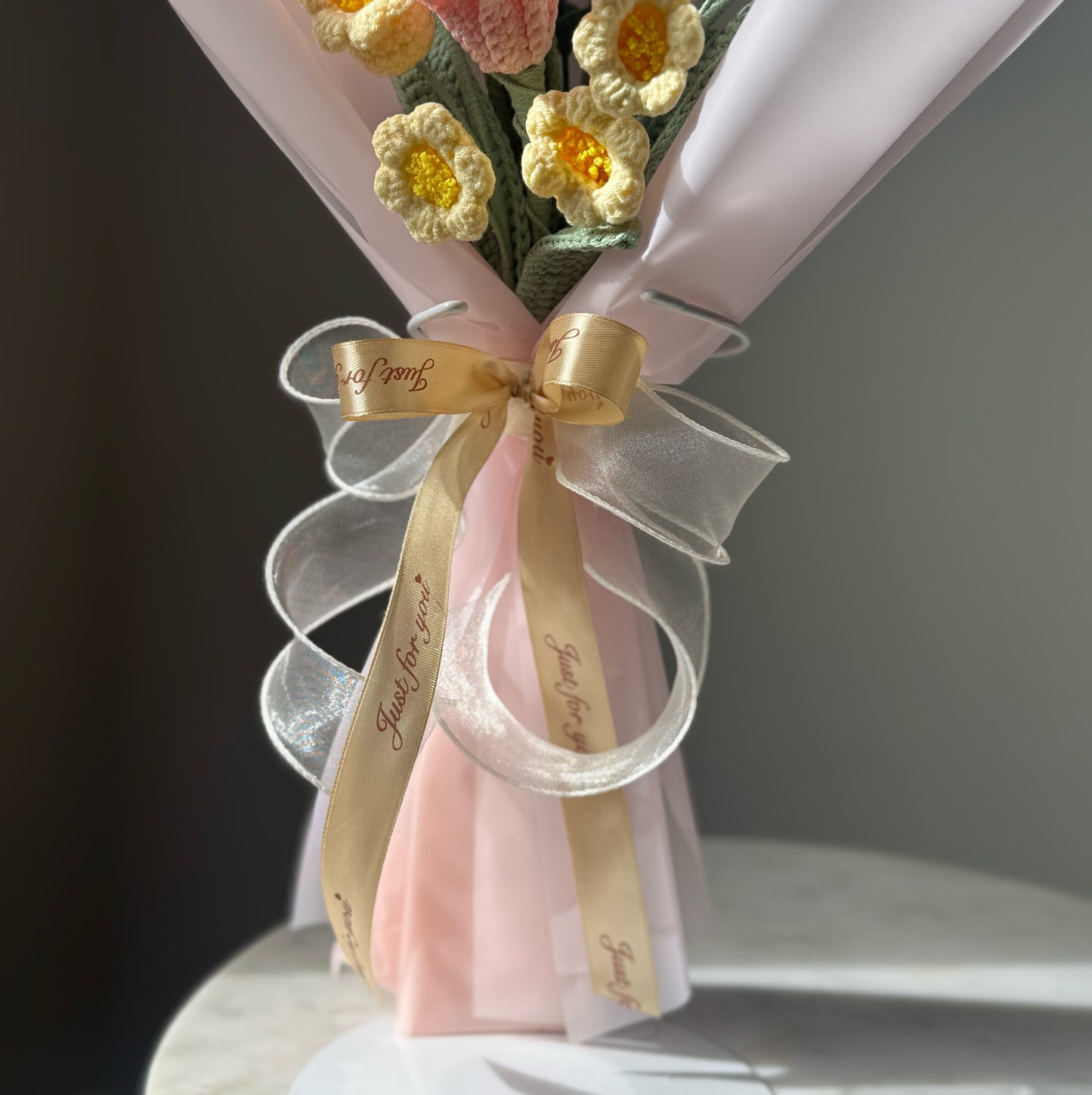 Morning Dew Lily Serenity Bouquet