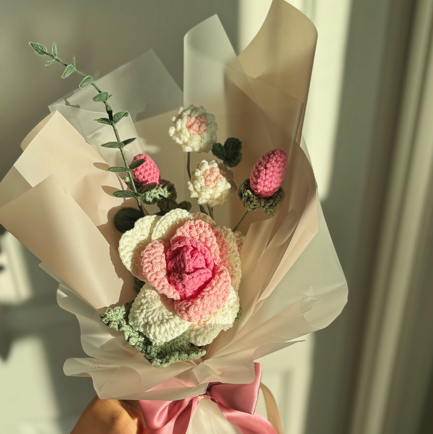 Clover Kissed Rose Blossom