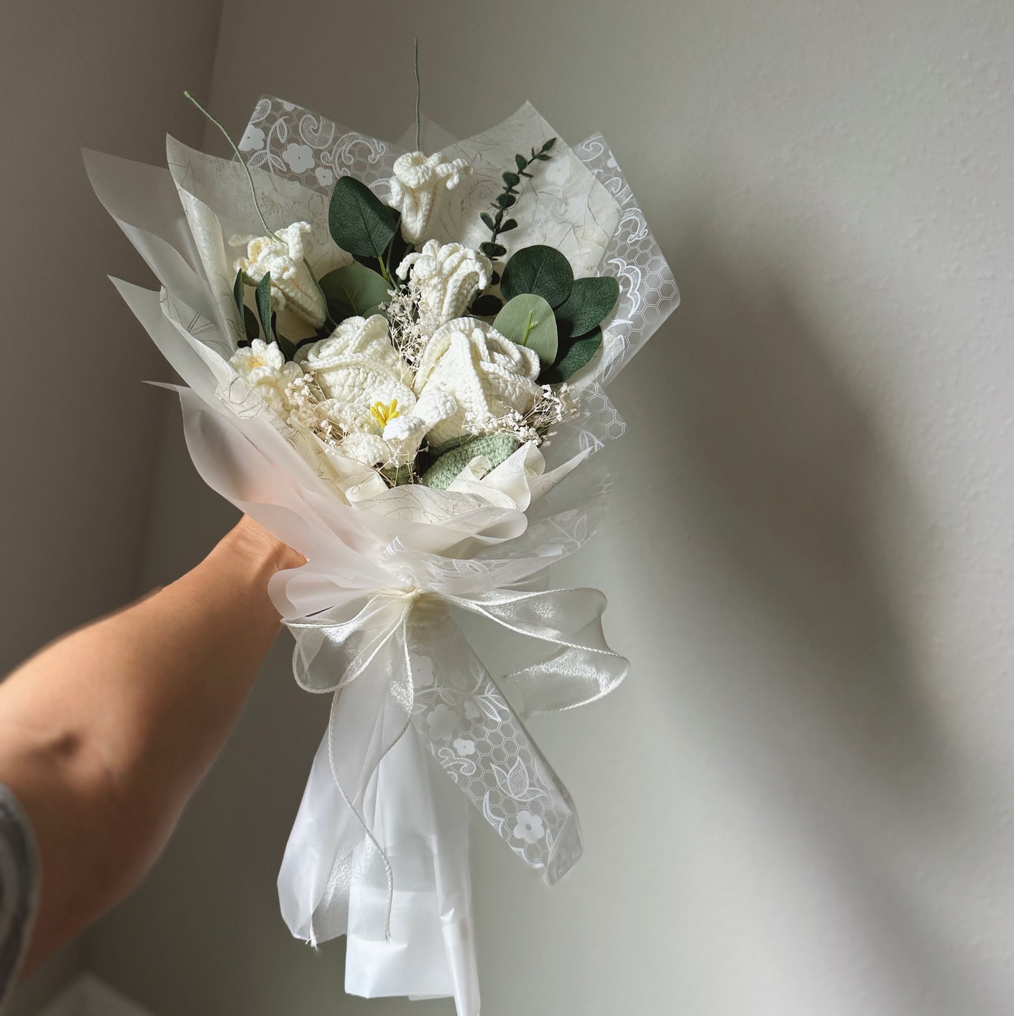 Pure Ivory Bloom Bouquet