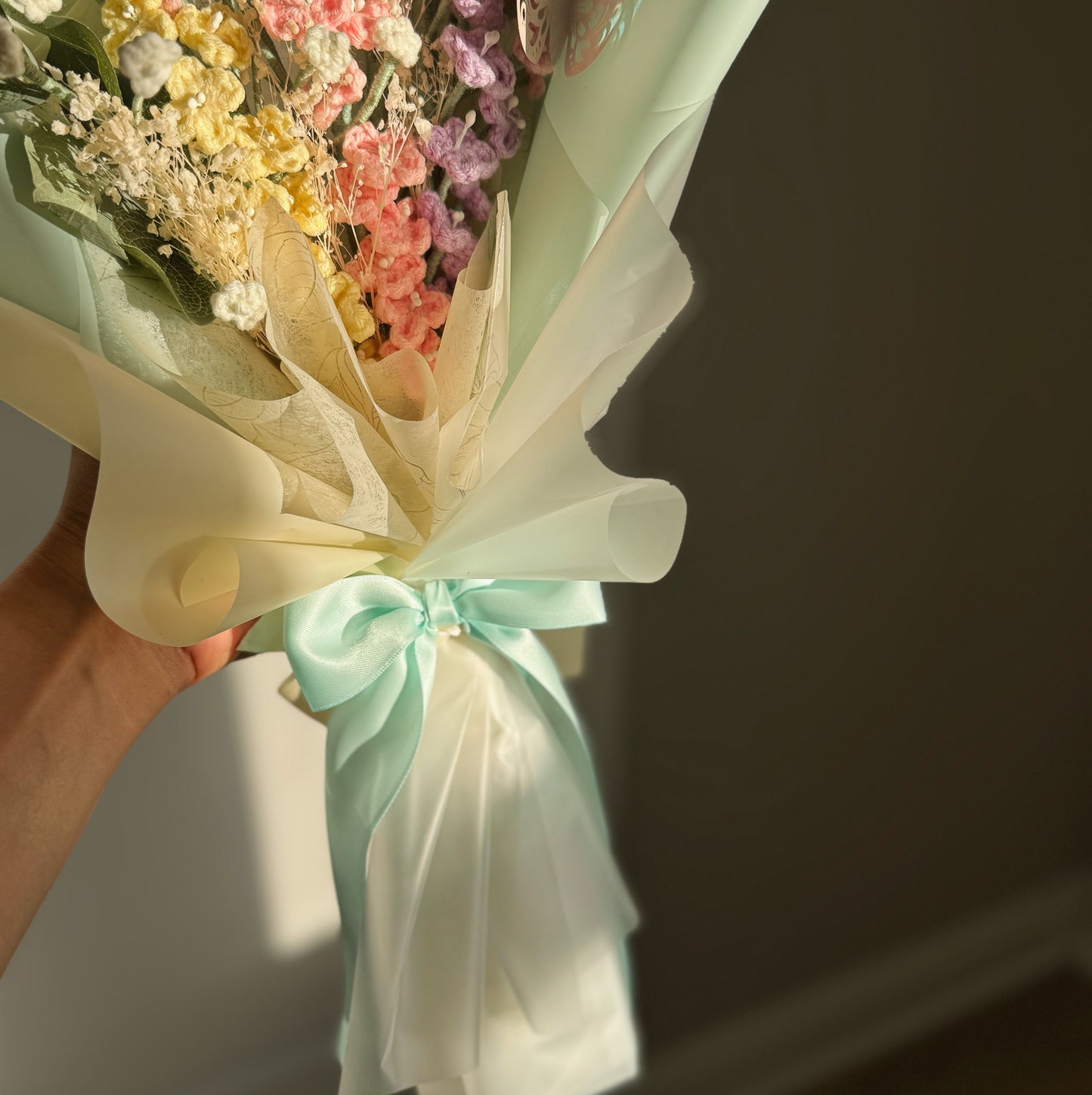 Spring Pastel Gypsophila Spray