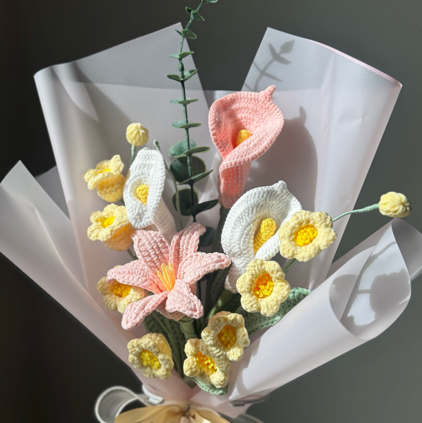 Morning Dew Lily Serenity Bouquet