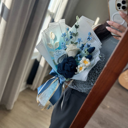 Blue Garden Moment