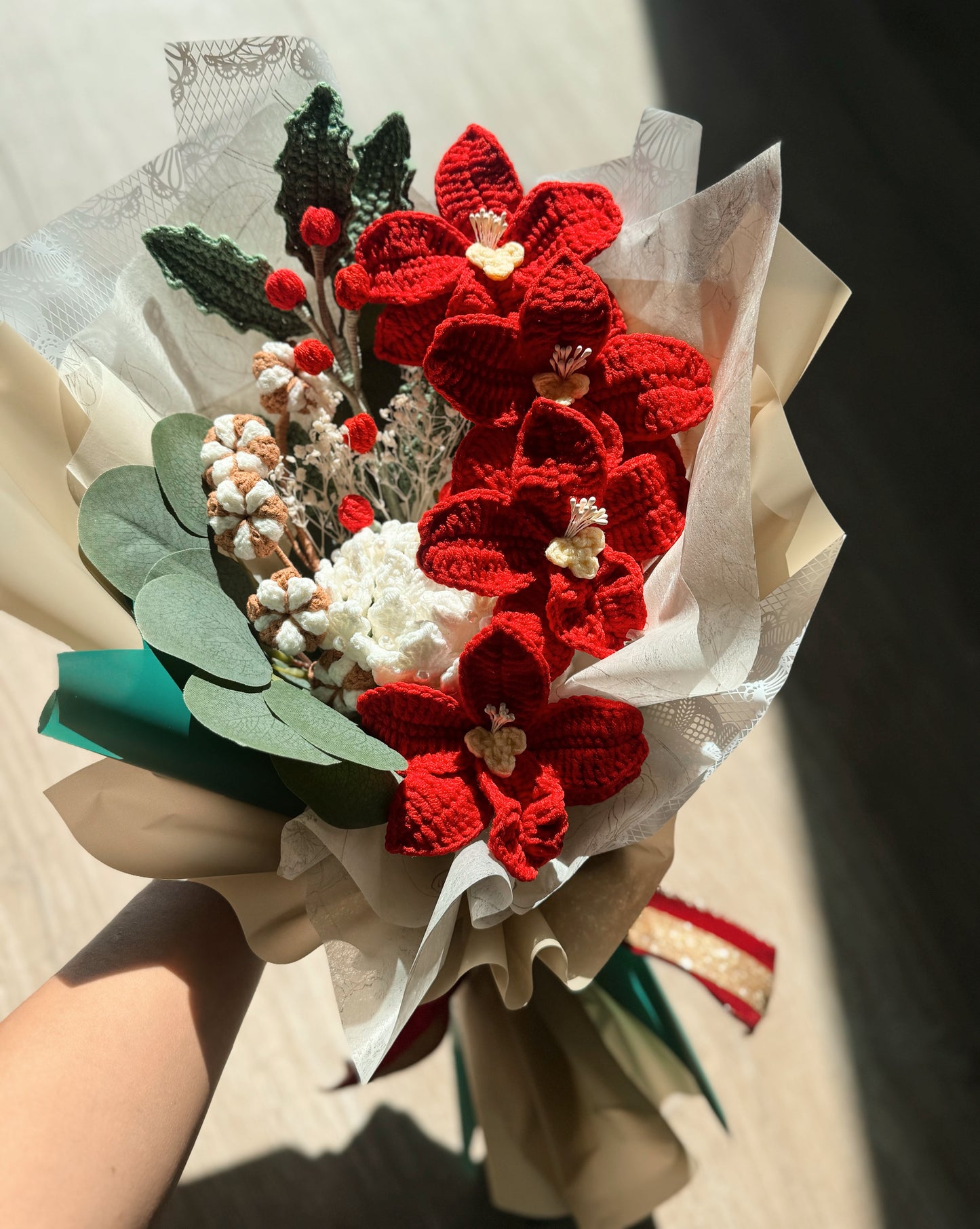 Holiday Orchid Charm