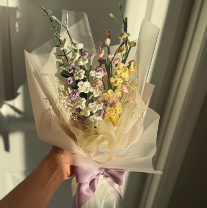 Enchanted Pastel Wildflower Bouquet