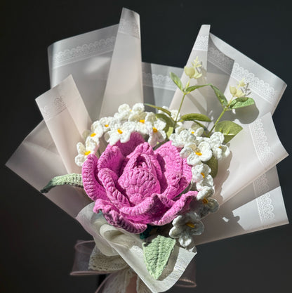 Rose & Gypsophila Grace