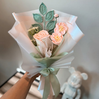 Petals of Rose & Butterfly Ranunculus