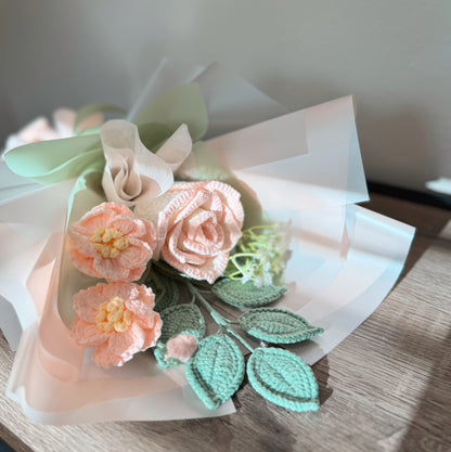 Petals of Rose & Butterfly Ranunculus