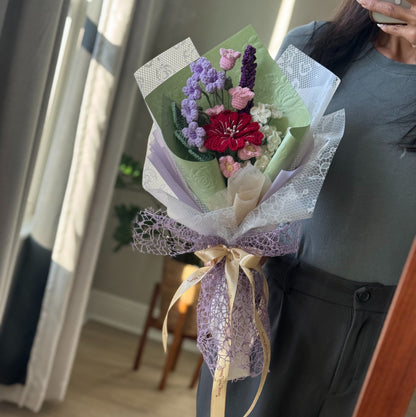 Petal Study – Crimson