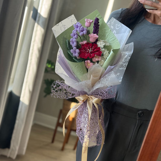 Petal Study – Crimson