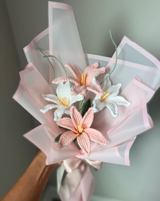 Pastel Rainlily Bouquet No.2