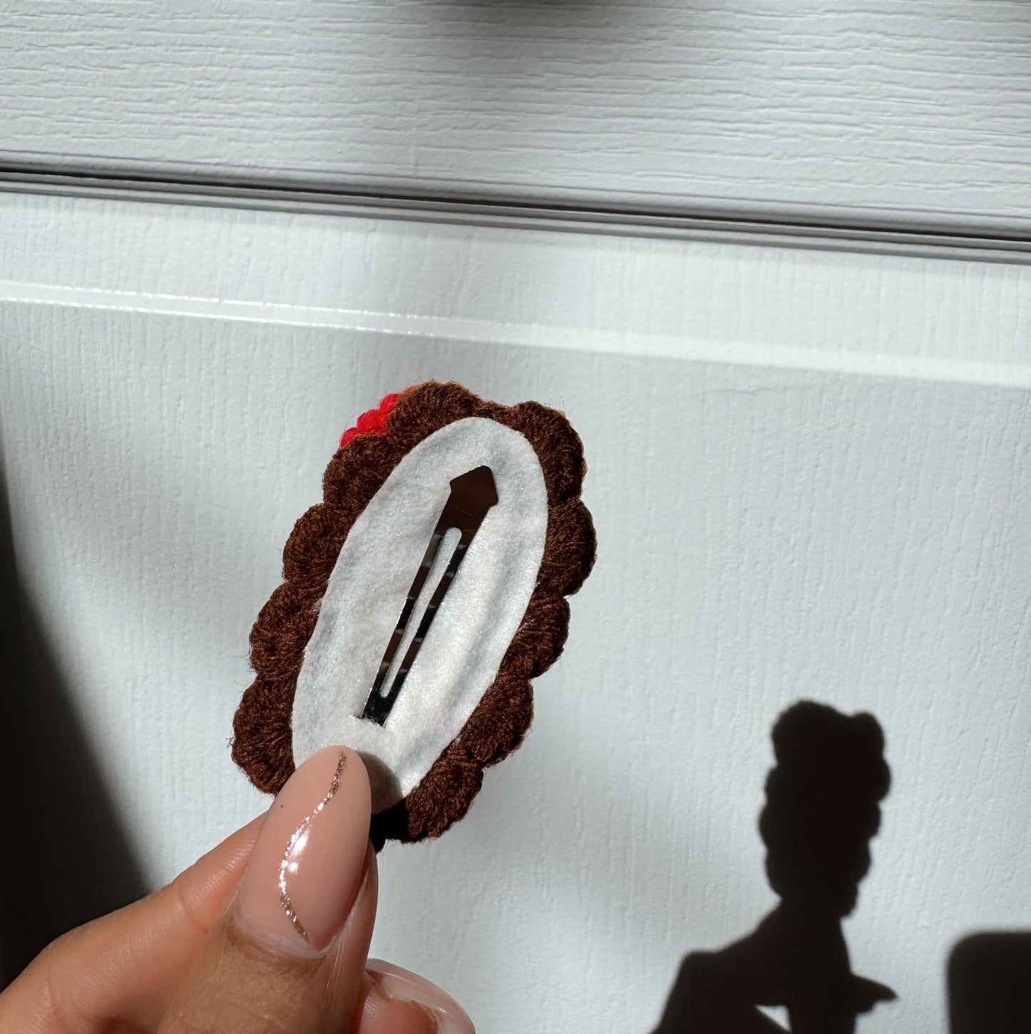 Mushroom Hair Clips