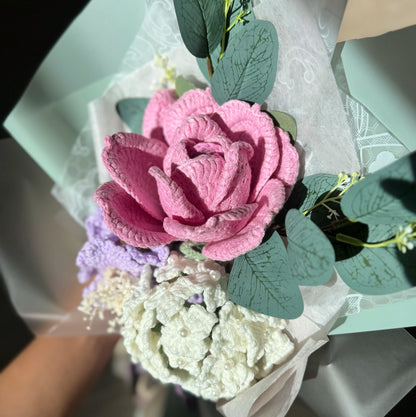 Rose & Iris Heirloom Bouquet