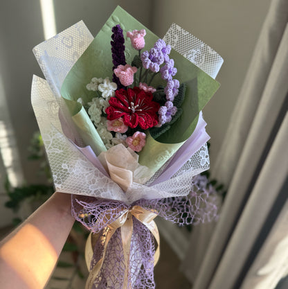 Petal Study – Crimson