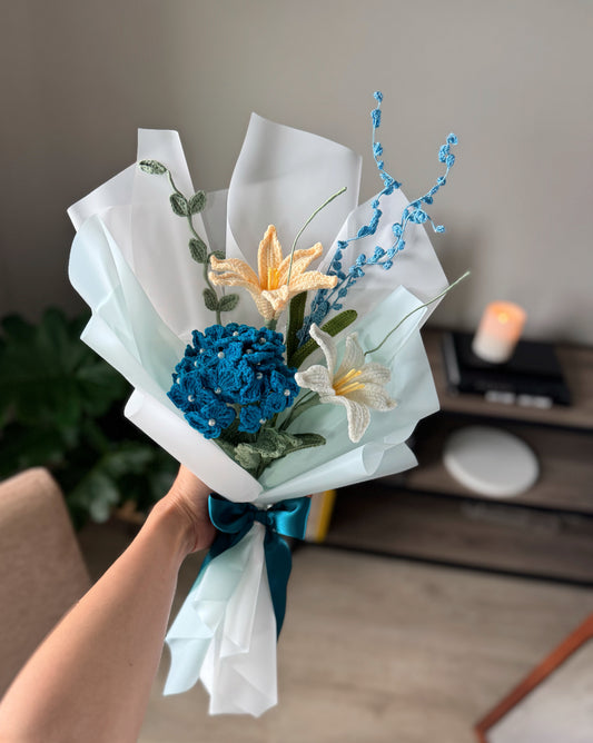 Sea Breeze Hydrangea Bouquet