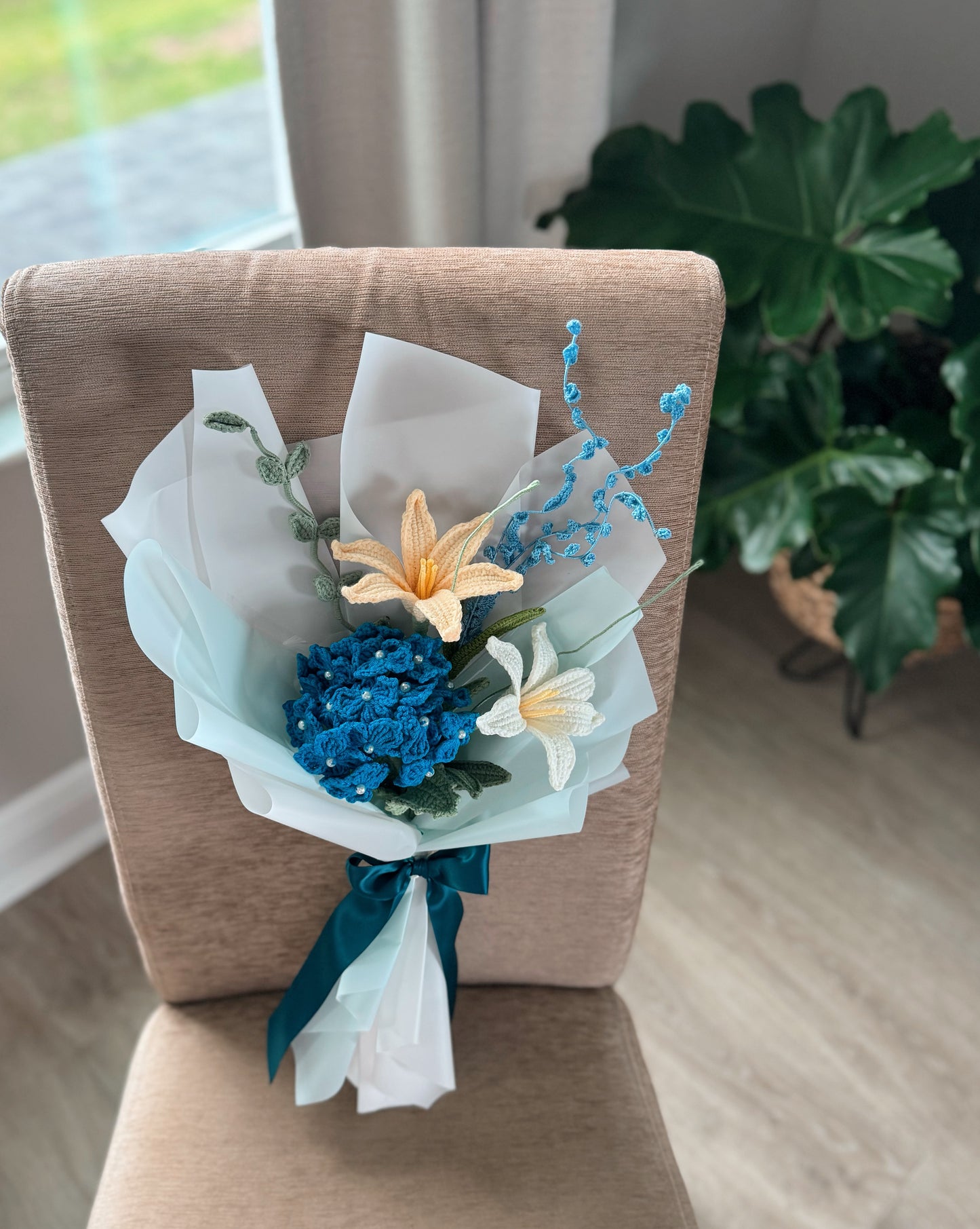 Sea Breeze Hydrangea Bouquet