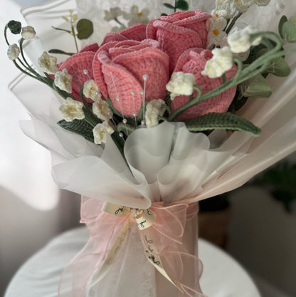 Rosy Keepsake Garden Bouquet