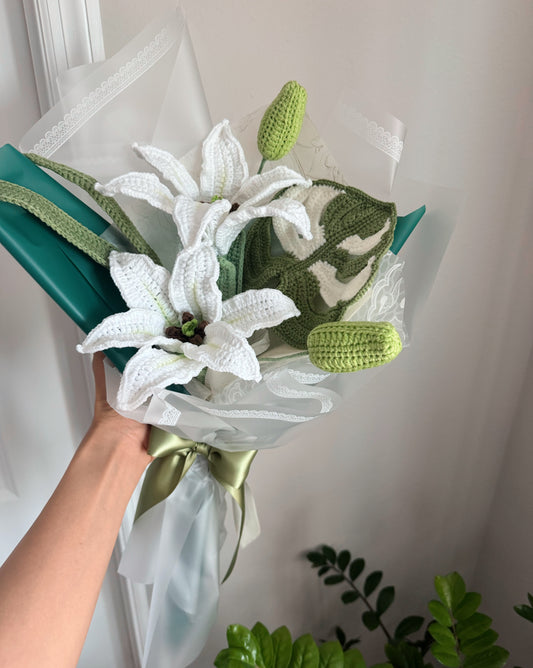 Classic White Lily Garden