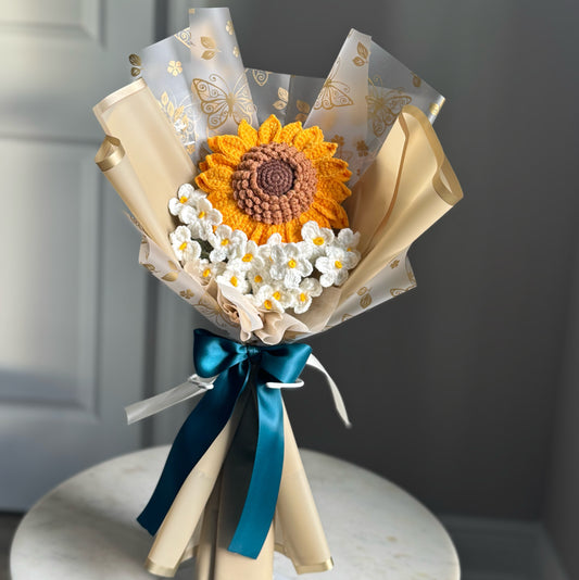 Sunlit Forget-Me-Not Embrace
