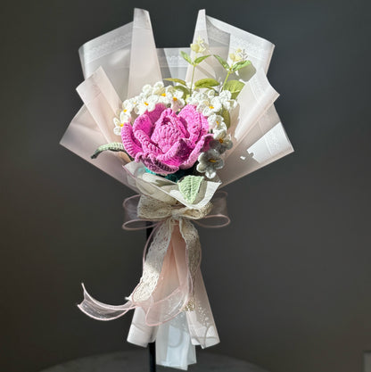Rose & Gypsophila Grace