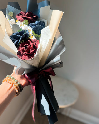 Crimson Midnight Roses