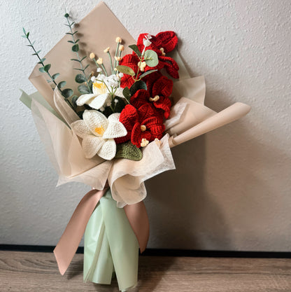 Lily & Flame – capturing the purity of lilies alongside the fiery beauty of orchids