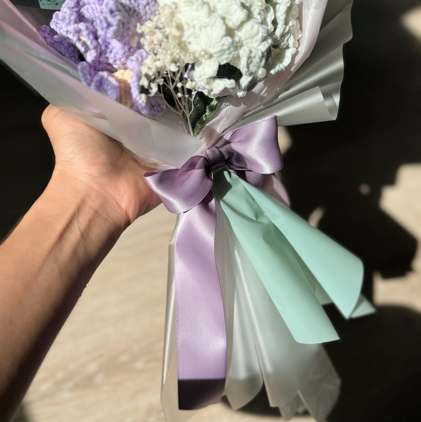 Rose & Iris Heirloom Bouquet