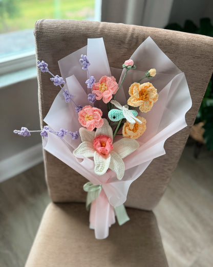 Whispering Meadow Dragonfly Bouquet