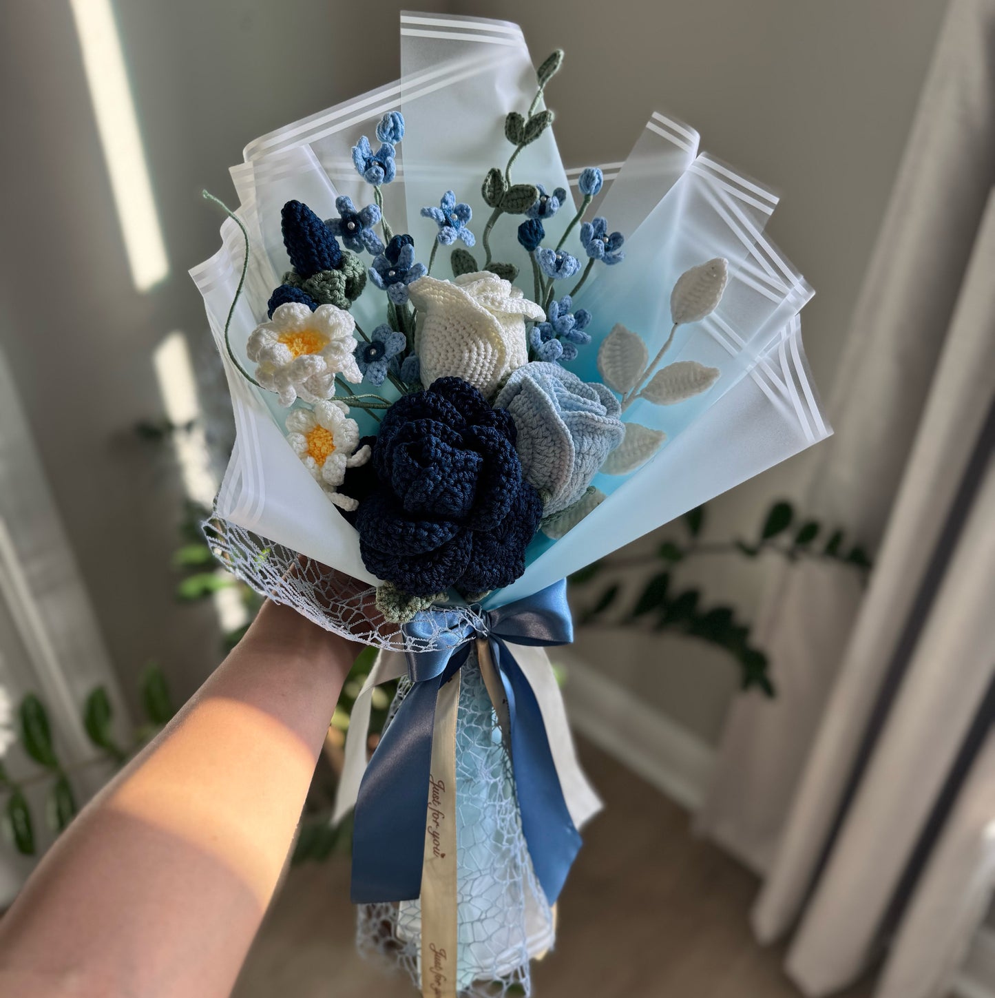 Blue Garden Moment