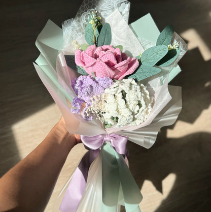 Rose & Iris Heirloom Bouquet