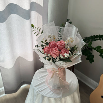 Rosy Keepsake Garden Bouquet