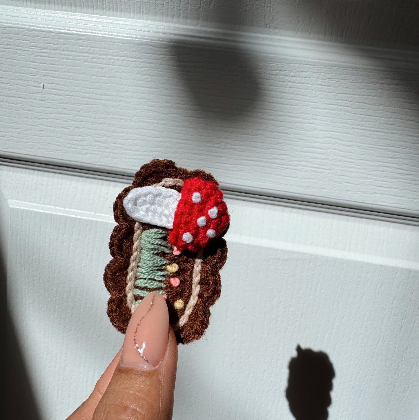 Mushroom Hair Clips